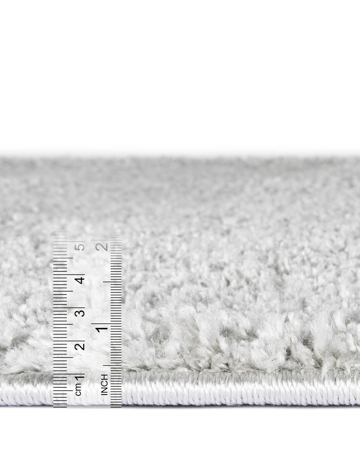 Cozy Comfort Shag Collection Area Rug - Haven (Cloud Gray) Rectangle Cloud Gray  lifestyle 8