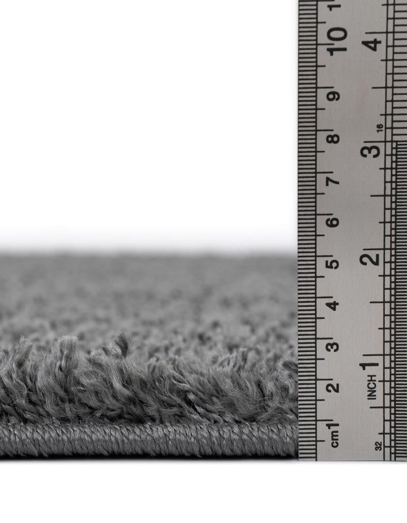 Cozy Comfort Shag Collection Area Rug - Haven (Smoke Gray) Rectangle Smoke Gray  lifestyle 5