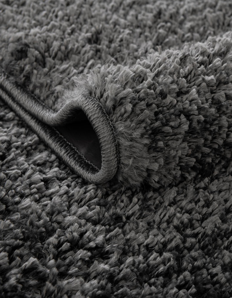 Cozy Comfort Shag Collection Area Rug - Haven (Smoke Gray) Rectangle Smoke Gray  lifestyle 6
