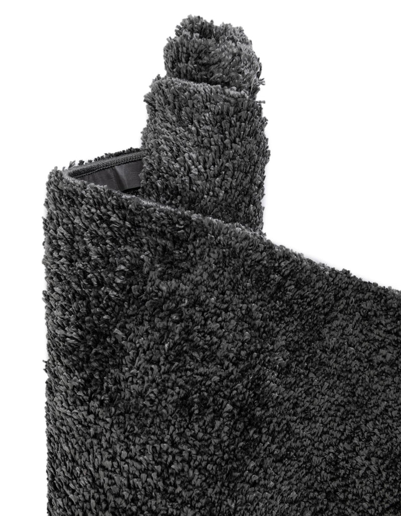 Cozy Comfort Shag Collection Area Rug - Haven (Smoke Gray) Rectangle Smoke Gray  lifestyle 11