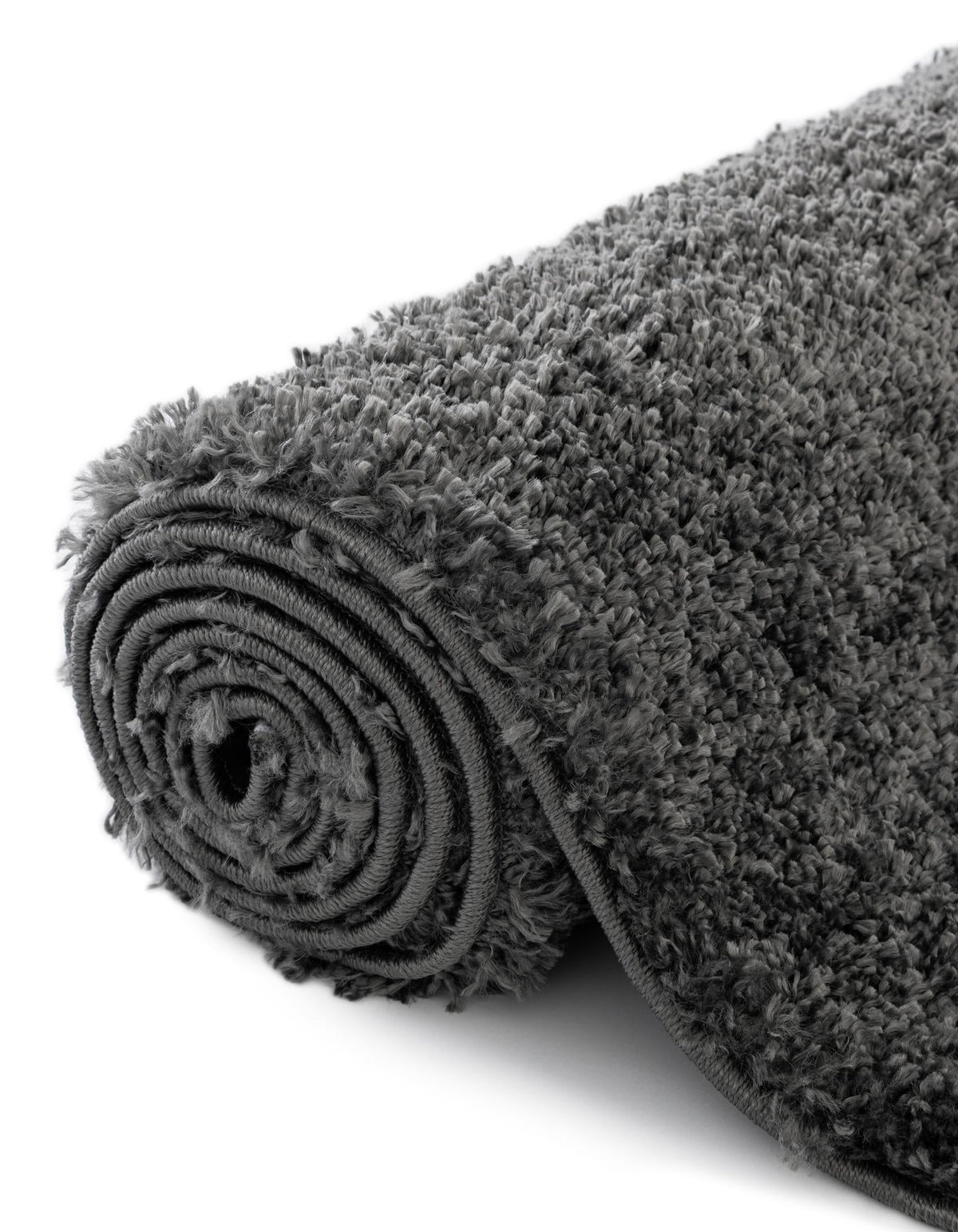 Cozy Comfort Shag Collection Area Rug - Haven (Smoke Gray) Rectangle Smoke Gray  lifestyle 12