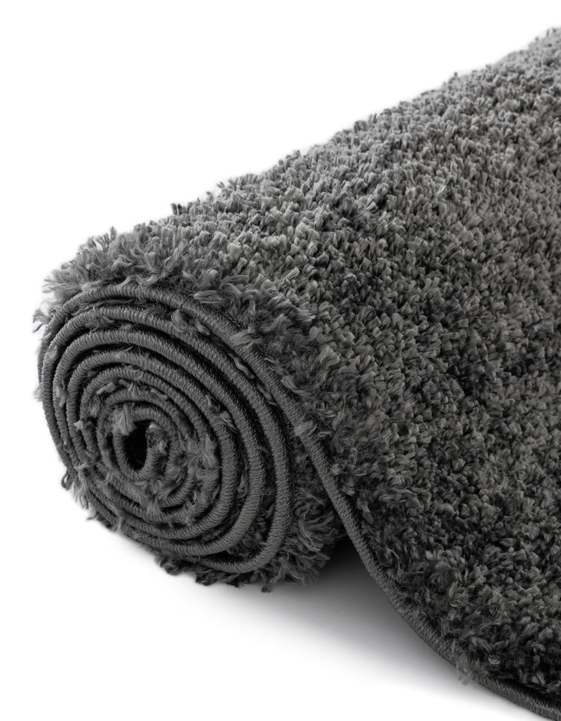 Cozy Comfort Shag Collection Area Rug - Haven (Smoke Gray) Rectangle Smoke Gray  lifestyle 12