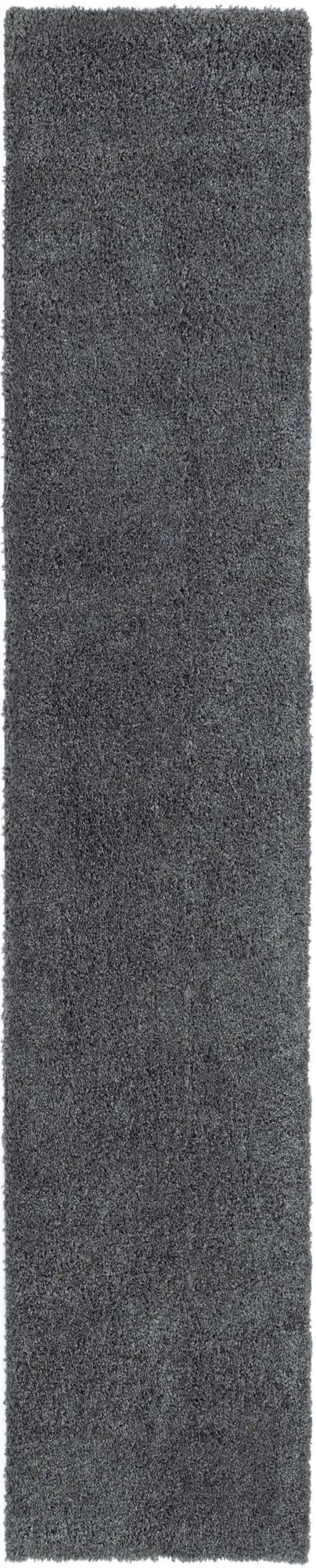 Cozy Comfort Shag Collection Area Rug - Haven (Smoke Gray) Runner Smoke Gray  lifestyle 18