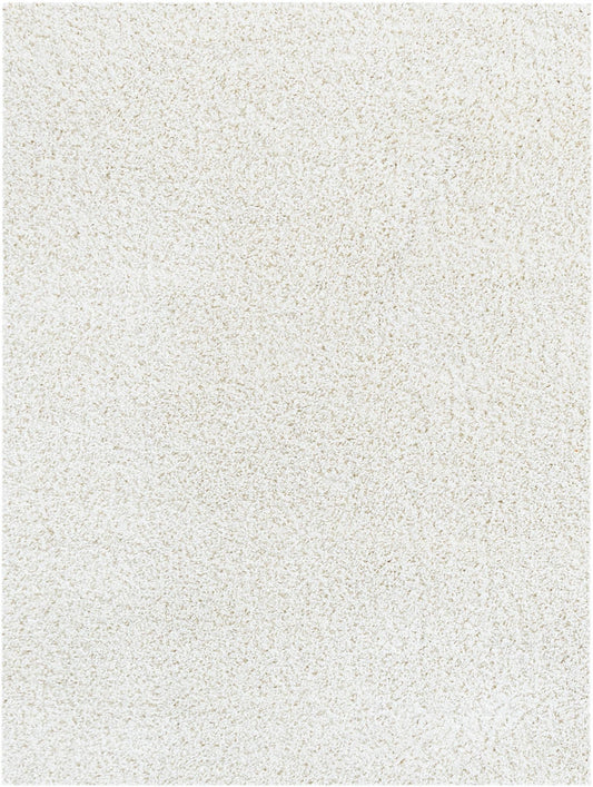 Cozy Comfort Shag Collection Area Rug - Haven (White) Rectangle White Main
