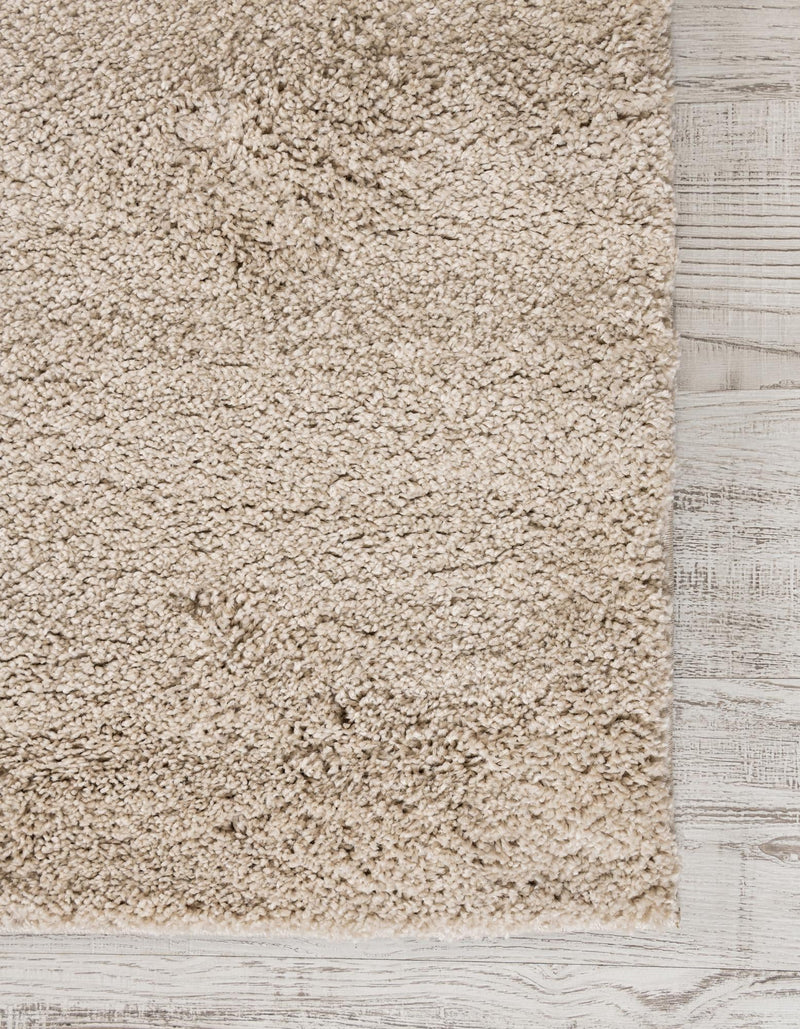 Cozy Comfort Shag Collection Area Rug - Haven (Oatmeal Beige) Rectangle Oatmeal Beige  lifestyle 10