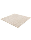 Cozy Comfort Shag Collection Area Rug - Haven (Oatmeal Beige) Square Oatmeal Beige  lifestyle 30