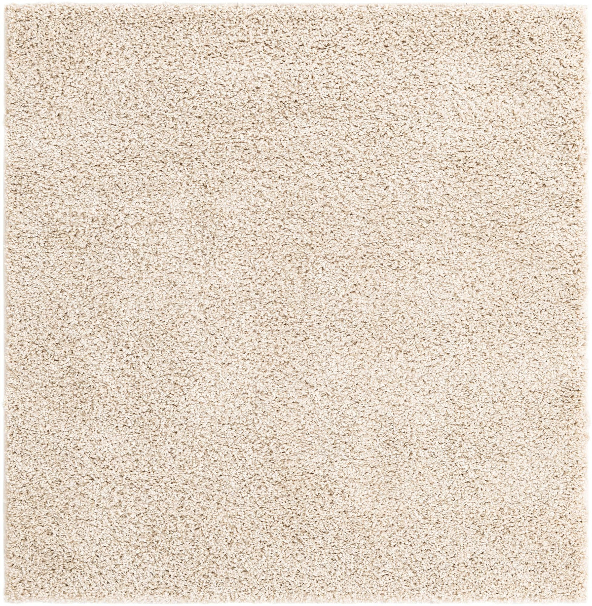 Cozy Comfort Shag Collection Area Rug - Haven (Oatmeal Beige) Square Oatmeal Beige  lifestyle 16