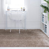 Cozy Comfort Shag Collection Area Rug - Haven (Khaki) Rectangle Khaki  lifestyle 4