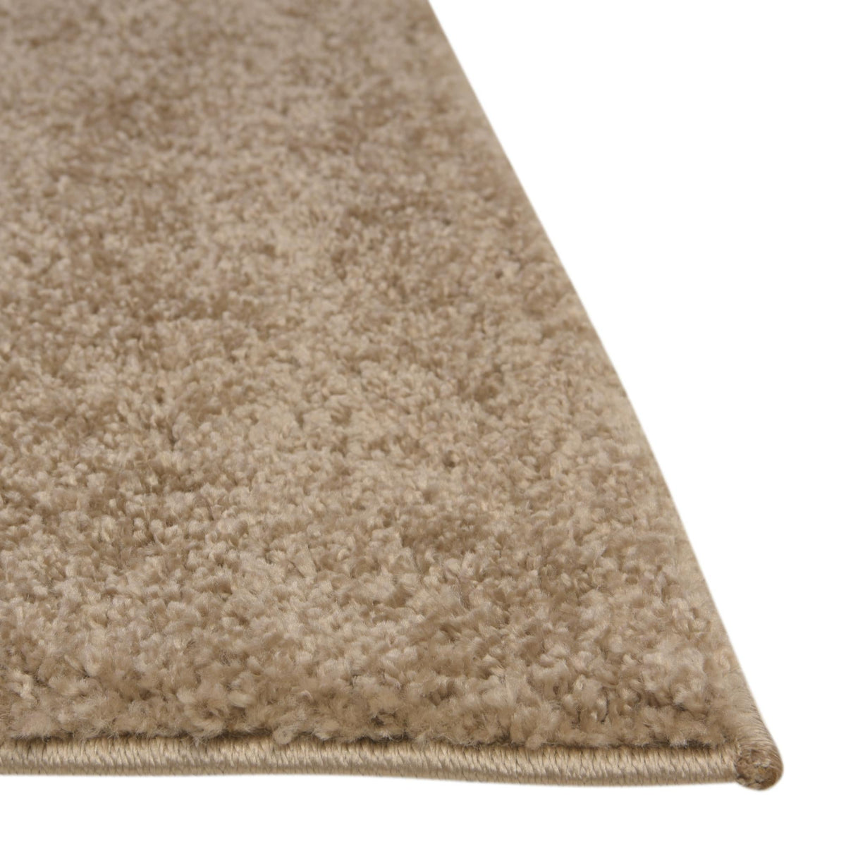 Cozy Comfort Shag Collection Area Rug - Haven (Khaki) Rectangle Khaki  lifestyle 7