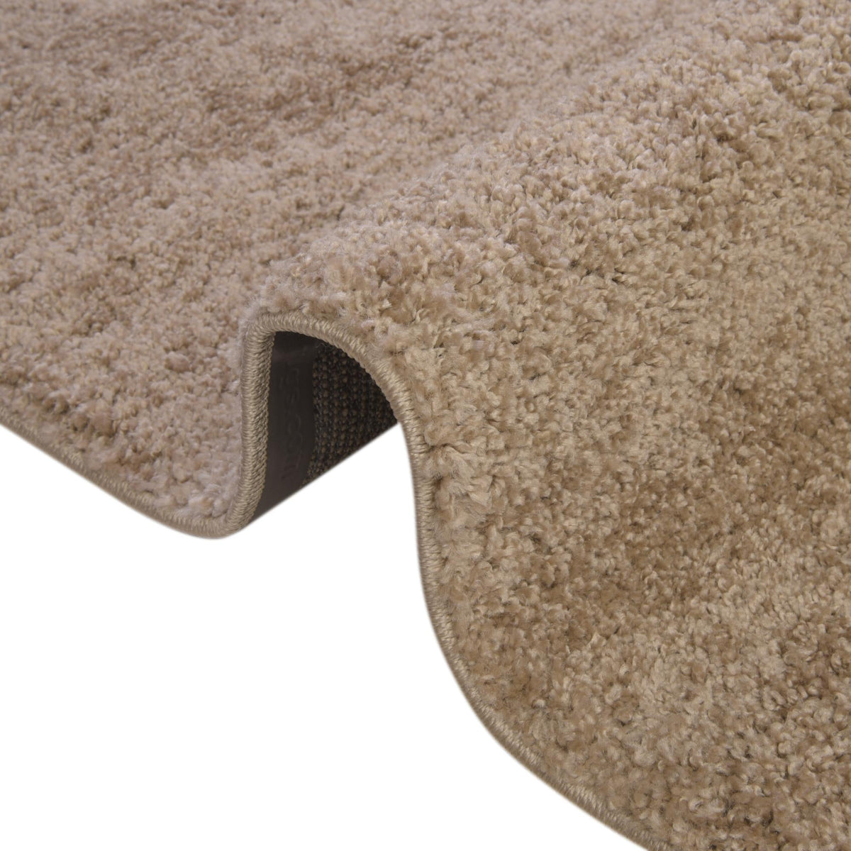 Cozy Comfort Shag Collection Area Rug - Haven (Khaki) Rectangle Khaki  lifestyle 10