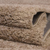 Cozy Comfort Shag Collection Area Rug - Haven (Khaki) Rectangle Khaki  lifestyle 13