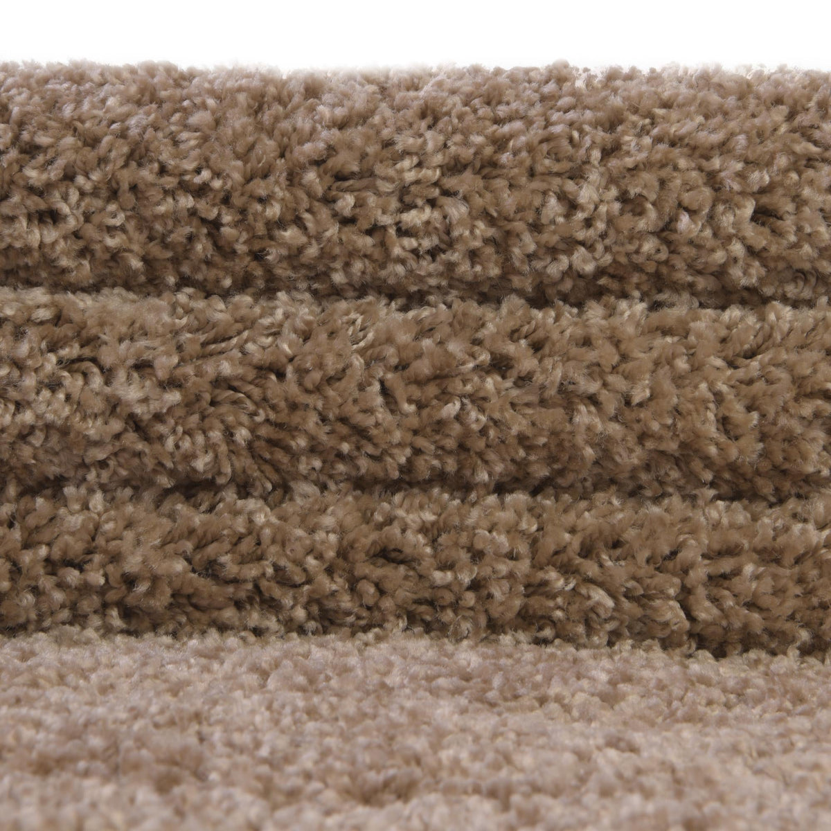 Cozy Comfort Shag Collection Area Rug - Haven (Khaki) Rectangle Khaki  lifestyle 14