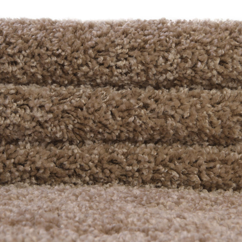 Cozy Comfort Shag Collection Area Rug - Haven (Khaki) Rectangle Khaki  lifestyle 14