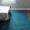 Cozy Comfort Shag Collection Area Rug - Haven (Turquoise) Rectangle Turquoise  lifestyle 3