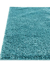 Cozy Comfort Shag Collection Area Rug - Haven (Turquoise) Rectangle Turquoise  lifestyle 8