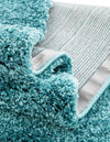 Cozy Comfort Shag Collection Area Rug - Haven (Turquoise) Rectangle Turquoise  lifestyle 13