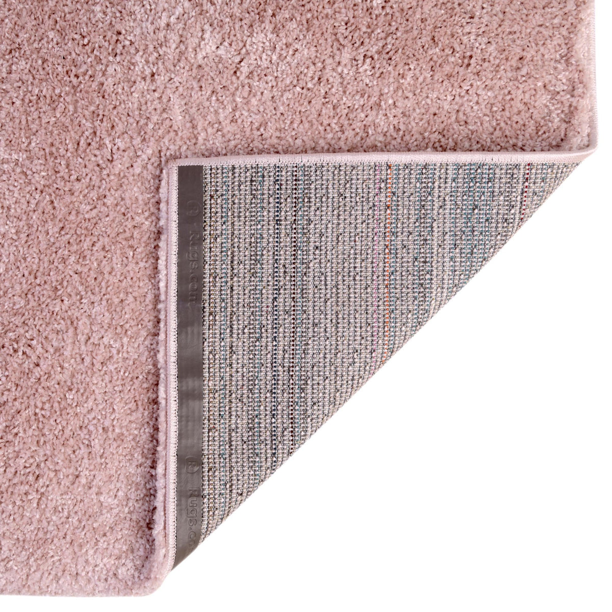 Cozy Comfort Shag Collection Area Rug - Haven (Pink) Rectangle Pink  lifestyle 9