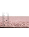 Cozy Comfort Shag Collection Area Rug - Haven (Pink) Rectangle Pink  lifestyle 19
