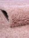 Cozy Comfort Shag Collection Area Rug - Haven (Pink) Rectangle Pink  lifestyle 20