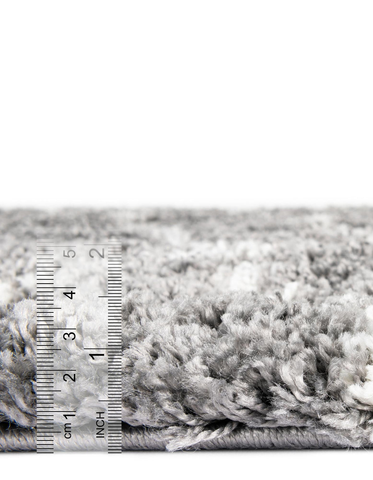 Cozy Haven Shag Collection Area Rug - Serenity (Cloud Gray) Rectangle Cloud Gray  lifestyle 5