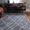 Cozy Haven Shag Collection Area Rug - Serenity (Pebble Gray) Rectangle Pebble Gray  lifestyle 3