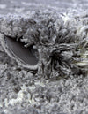 Cozy Haven Shag Collection Area Rug - Serenity (Pebble Gray) Rectangle Pebble Gray  lifestyle 6