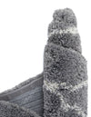 Cozy Haven Shag Collection Area Rug - Serenity (Pebble Gray) Rectangle Pebble Gray  lifestyle 11