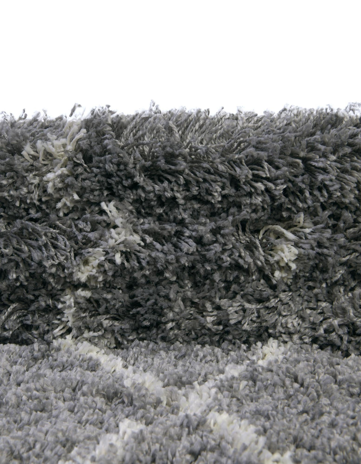 Cozy Haven Shag Collection Area Rug - Serenity (Pebble Gray) Rectangle Pebble Gray  lifestyle 14