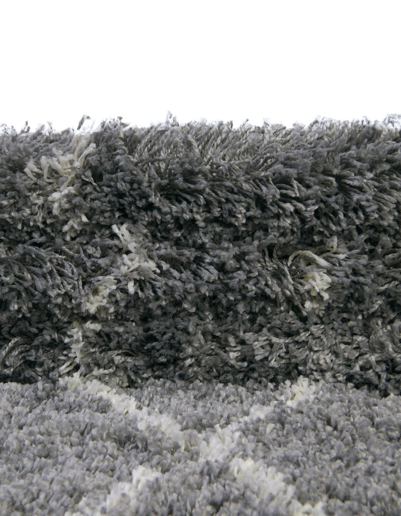 Cozy Haven Shag Collection Area Rug - Serenity (Pebble Gray) Rectangle Pebble Gray  lifestyle 14