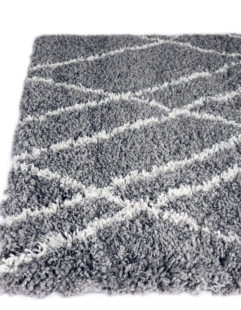 Cozy Haven Shag Collection Area Rug - Serenity (Pebble Gray) Rectangle Pebble Gray  lifestyle 21