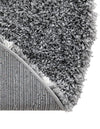 Cozy Haven Shag Collection Area Rug - Serenity (Pebble Gray) Round Pebble Gray  lifestyle 41
