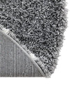 Cozy Haven Shag Collection Area Rug - Serenity (Pebble Gray) Round Pebble Gray  lifestyle 52