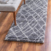 Cozy Haven Shag Collection Area Rug - Serenity (Pebble Gray) Runner Pebble Gray  lifestyle 21