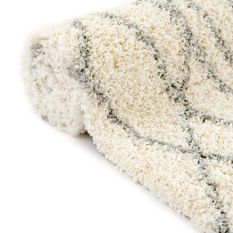 Cozy Haven Shag Collection Area Rug - Serenity (Ivory) Rectangle Ivory  lifestyle 17