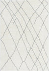 Cozy Haven Shag Collection Area Rug - Serenity (Ivory) Rectangle Ivory  lifestyle 3