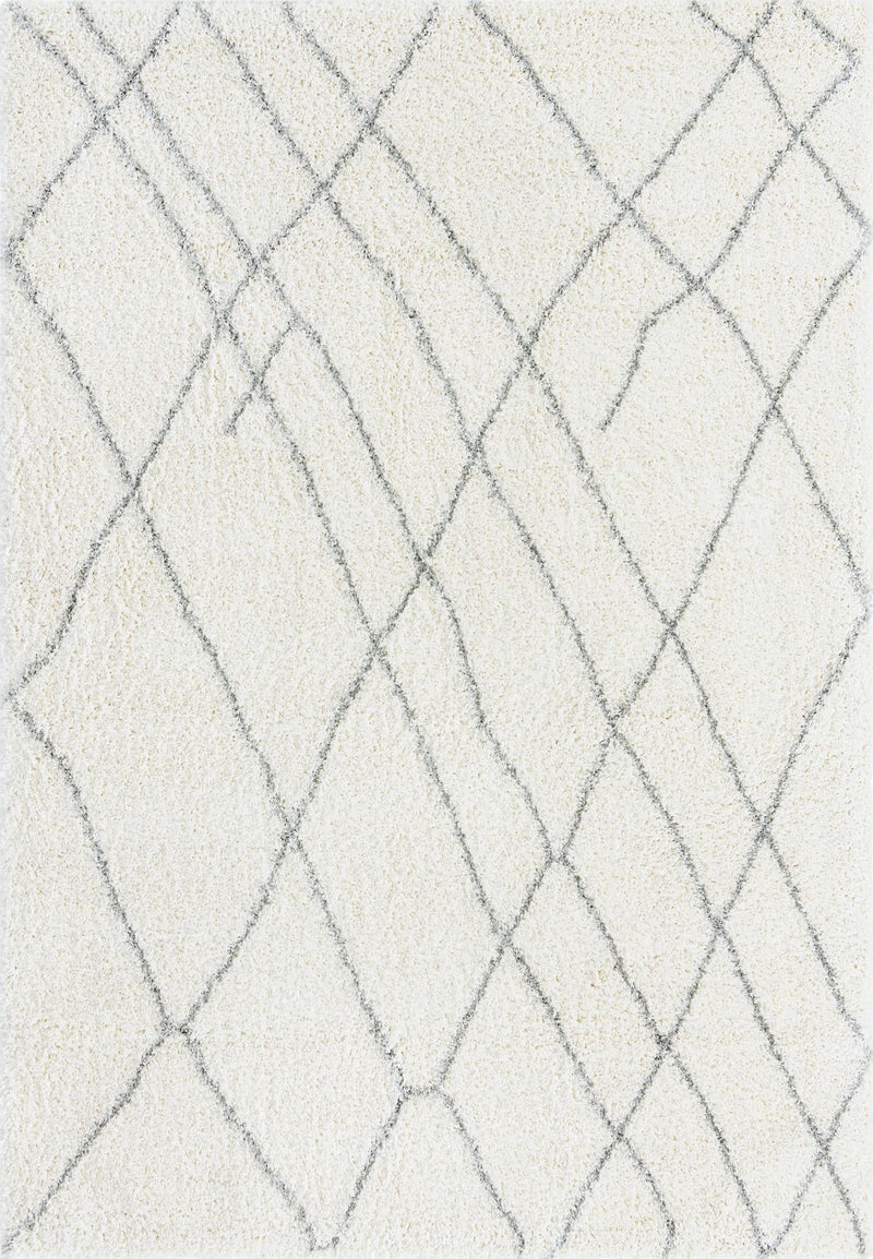 Cozy Haven Shag Collection Area Rug - Serenity (Ivory) Rectangle Ivory  lifestyle 3