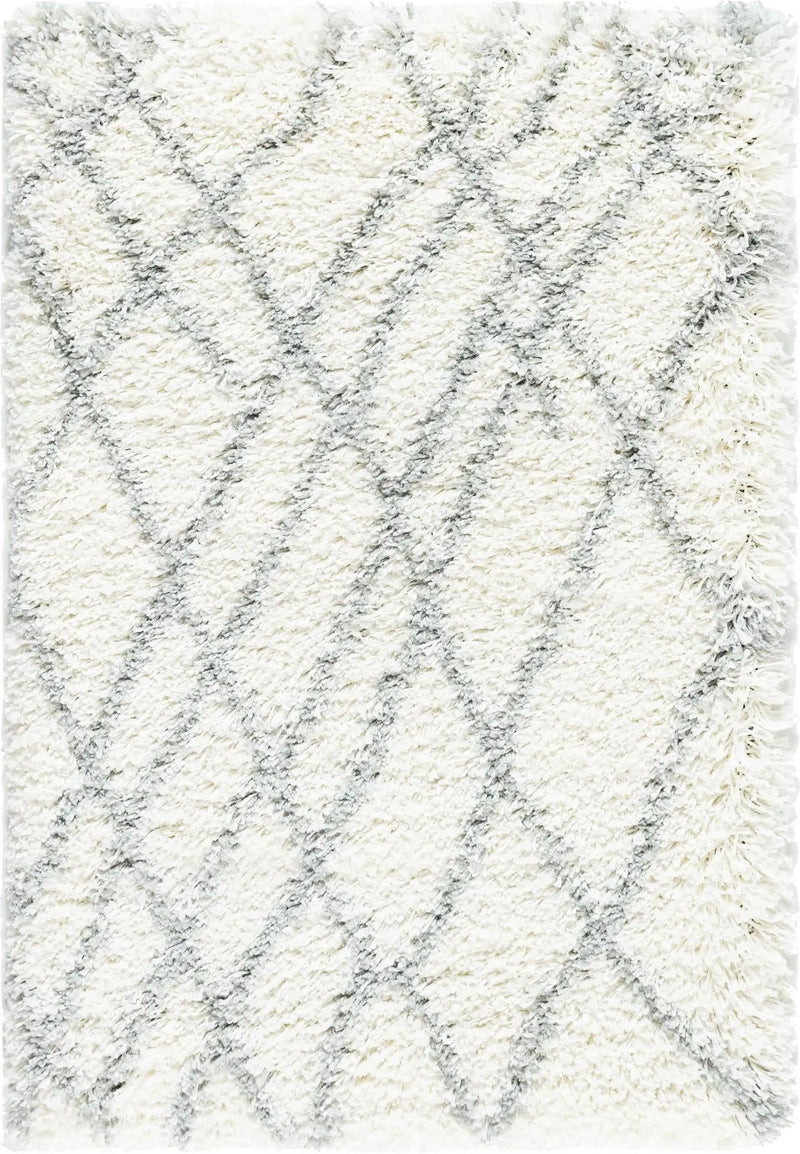 Cozy Haven Shag Collection Area Rug - Serenity (Ivory) Rectangle Ivory  lifestyle 2