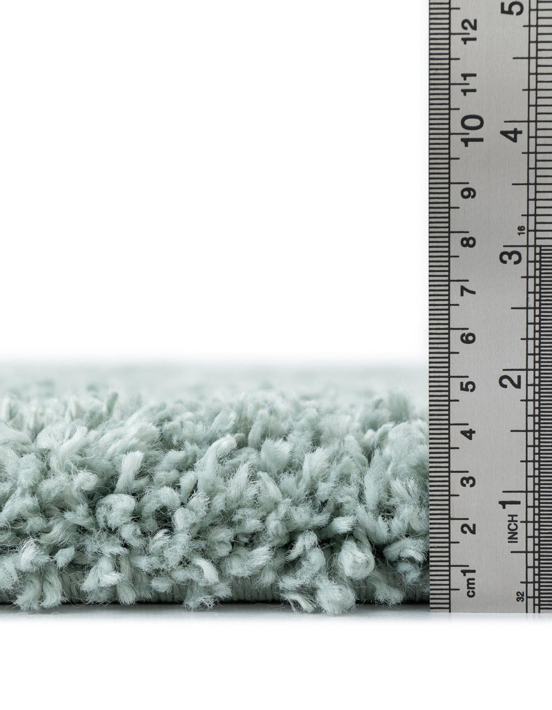 Cozy Haven Shag Collection Area Rug - Serenity (Sage Green) Rectangle Sage Green  lifestyle 5