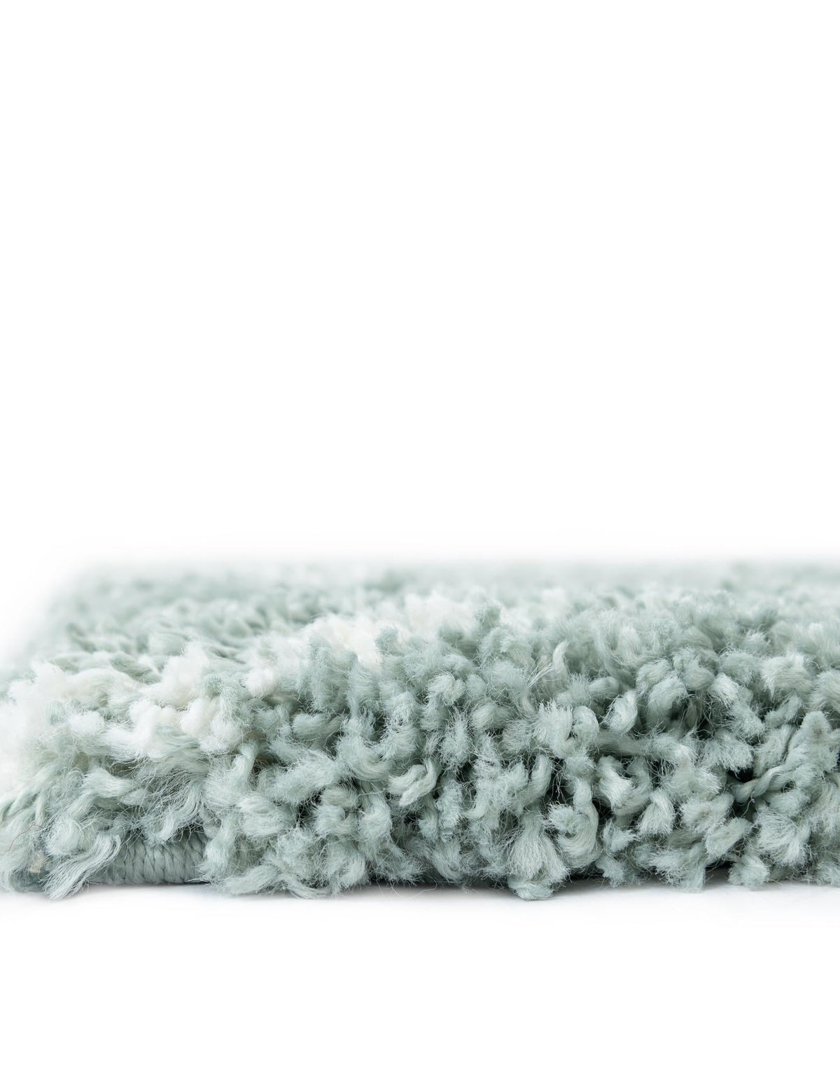 Cozy Haven Shag Collection Area Rug - Serenity (Sage Green) Rectangle Sage Green  lifestyle 7