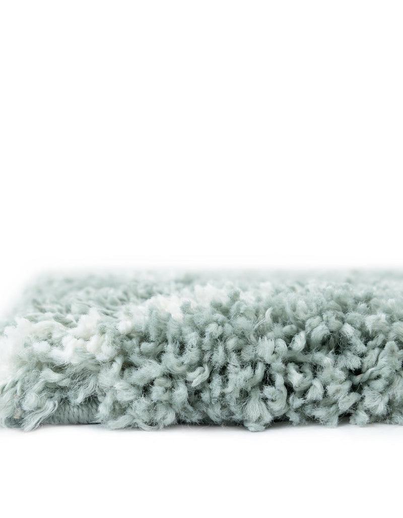 Cozy Haven Shag Collection Area Rug - Serenity (Sage Green) Rectangle Sage Green  lifestyle 7