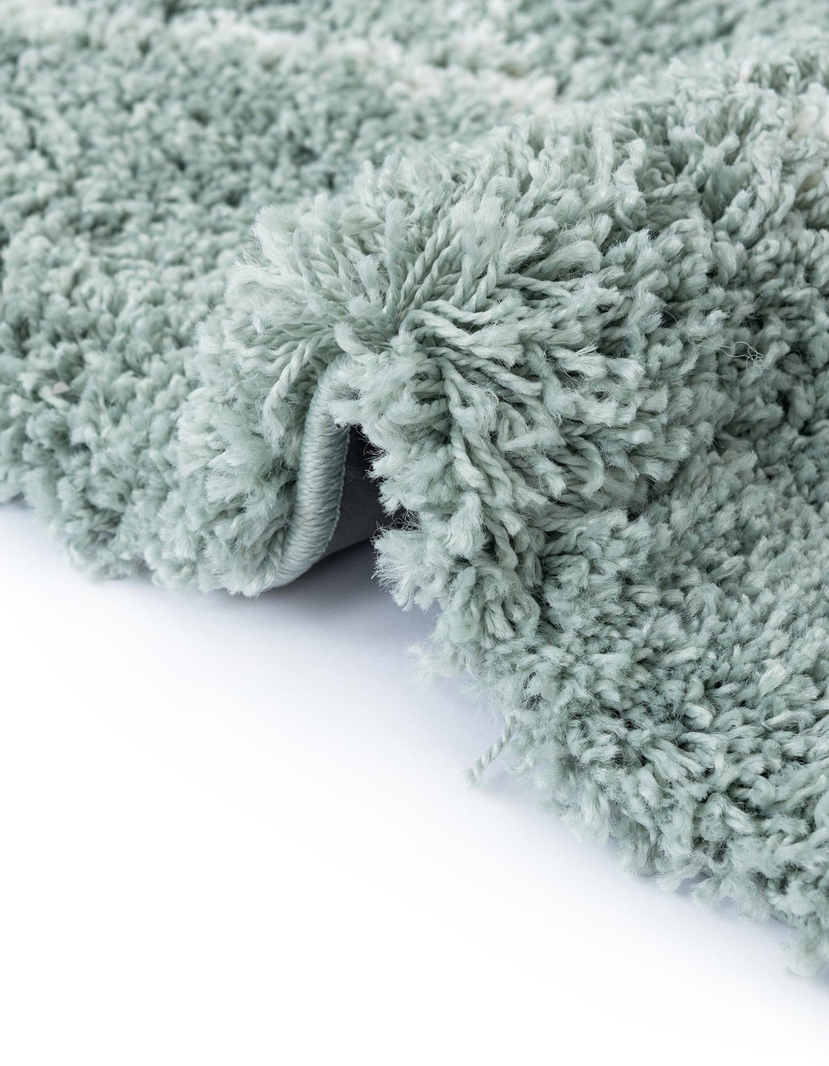 Cozy Haven Shag Collection Area Rug - Serenity (Sage Green) Rectangle Sage Green  lifestyle 10
