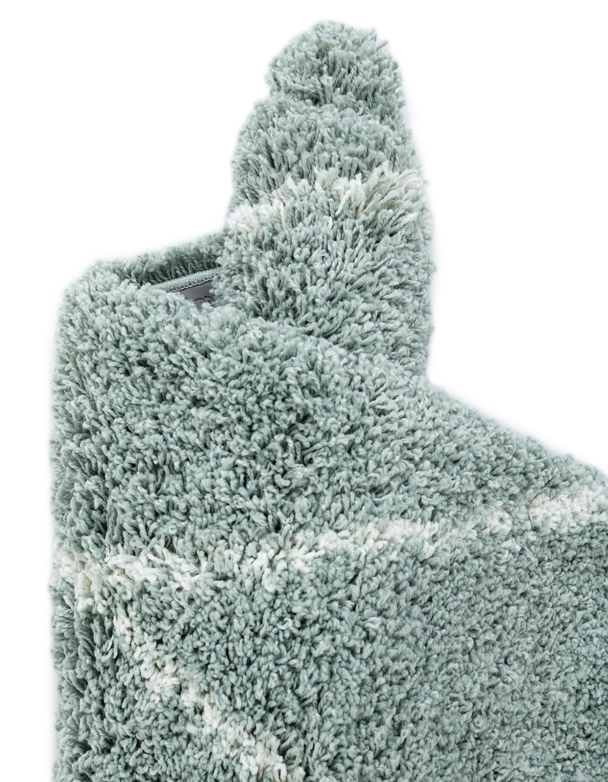 Cozy Haven Shag Collection Area Rug - Serenity (Sage Green) Rectangle Sage Green  lifestyle 11