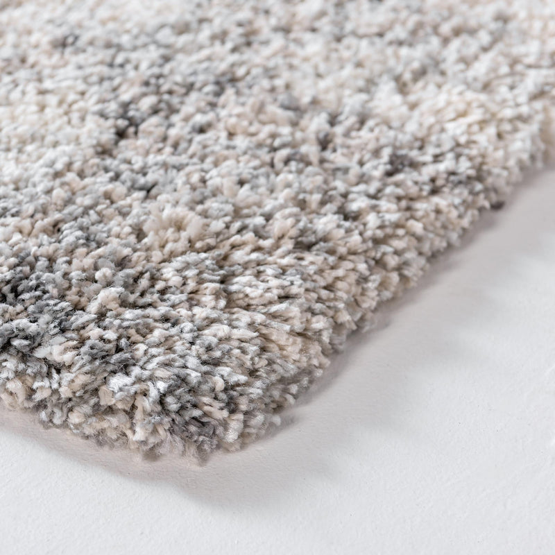 Cozy Haven Shag Collection Area Rug -  Tranquility (Pebble Gray) Square Pebble Gray  lifestyle 38