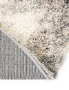 Cozy Haven Shag Collection Area Rug -  Tranquility (Pebble Gray) Round Pebble Gray  lifestyle 43