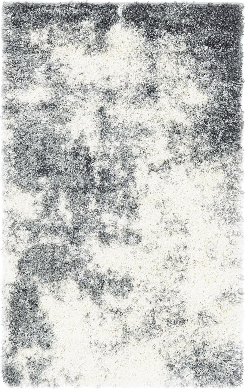 Cozy Haven Shag Collection Area Rug -  Tranquility (Smoke Gray) Rectangle Smoke Gray  lifestyle 2