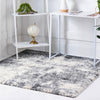 Cozy Haven Shag Collection Area Rug -  Tranquility (Smoke Gray) Square Smoke Gray  lifestyle 24