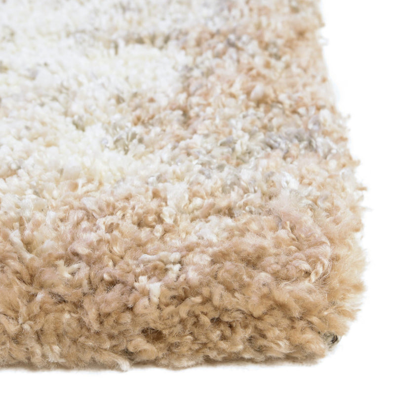Cozy Haven Shag Collection Area Rug -  Tranquility (Khaki) Rectangle Khaki  lifestyle 7