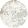 Cozy Haven Shag Collection Area Rug -  Tranquility (Khaki) Round Khaki  lifestyle 17