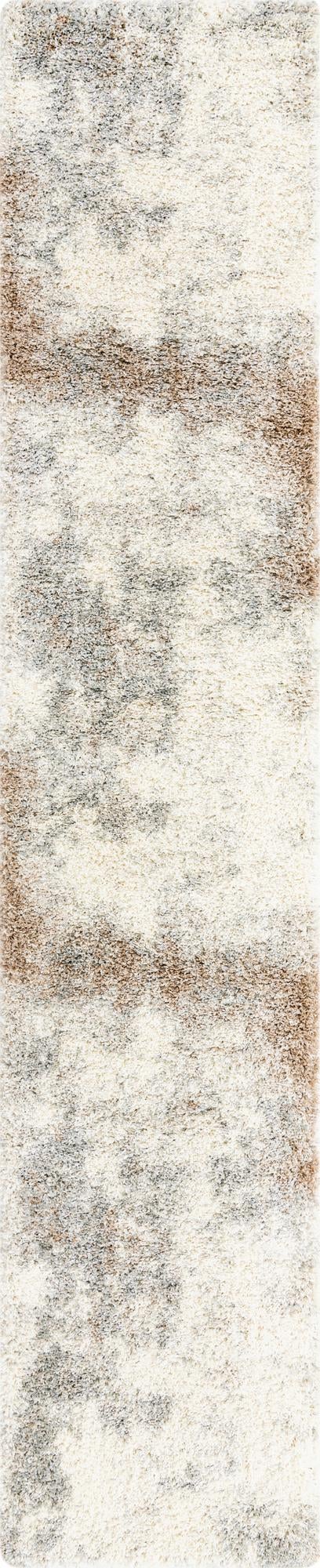 Cozy Haven Shag Collection Area Rug -  Tranquility (Khaki) Runner Khaki  lifestyle 18