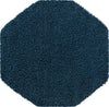 Plush Oasis Collection Area Rug - Serenity (Sapphire Blue) Octagon Sapphire Blue  lifestyle 28